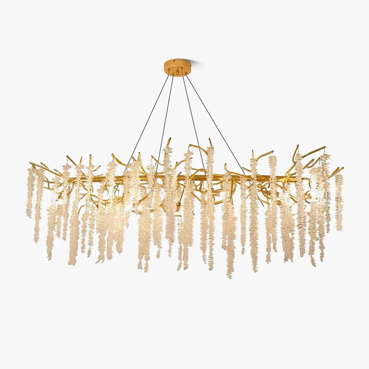 Wisteria Flower Crystal Chandelier - Vakkerlight