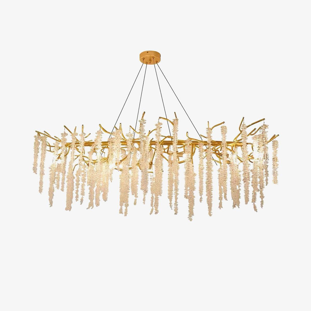 Wisteria Flower Crystal Chandelier - Vakkerlight