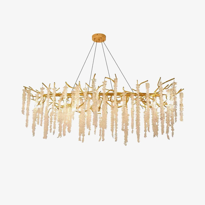 Wisteria Flower Crystal Chandelier - Vakkerlight