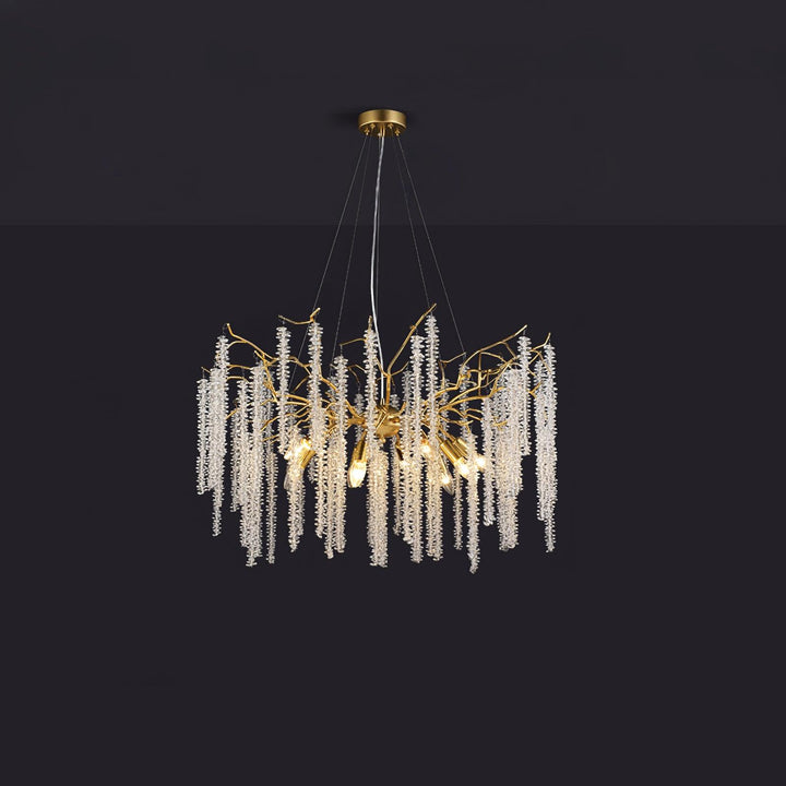 Wisteria Flower Crystal Chandelier - Vakkerlight