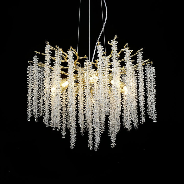 Wisteria Flower Crystal Chandelier - Vakkerlight