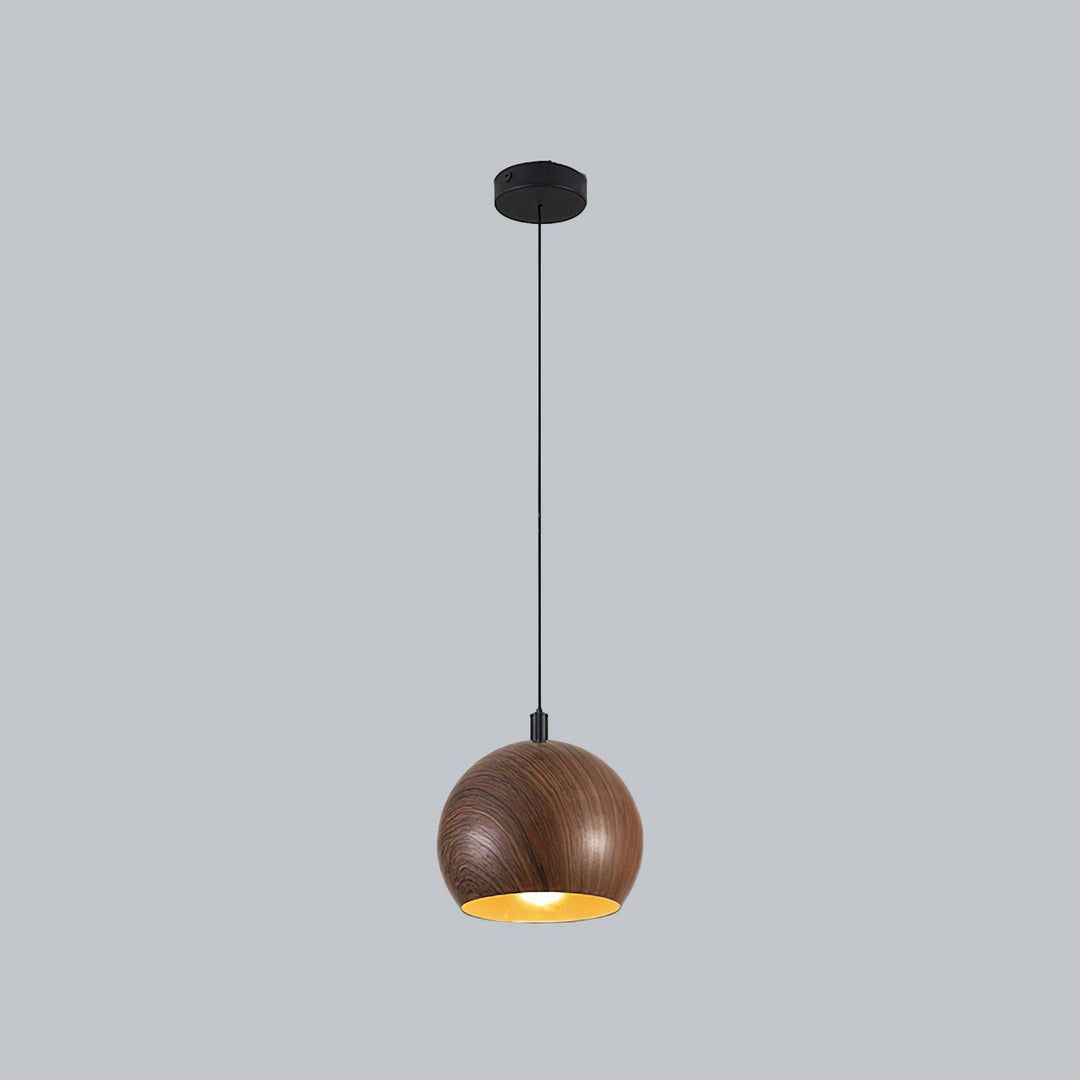 Wood Grain Pendant Lamp