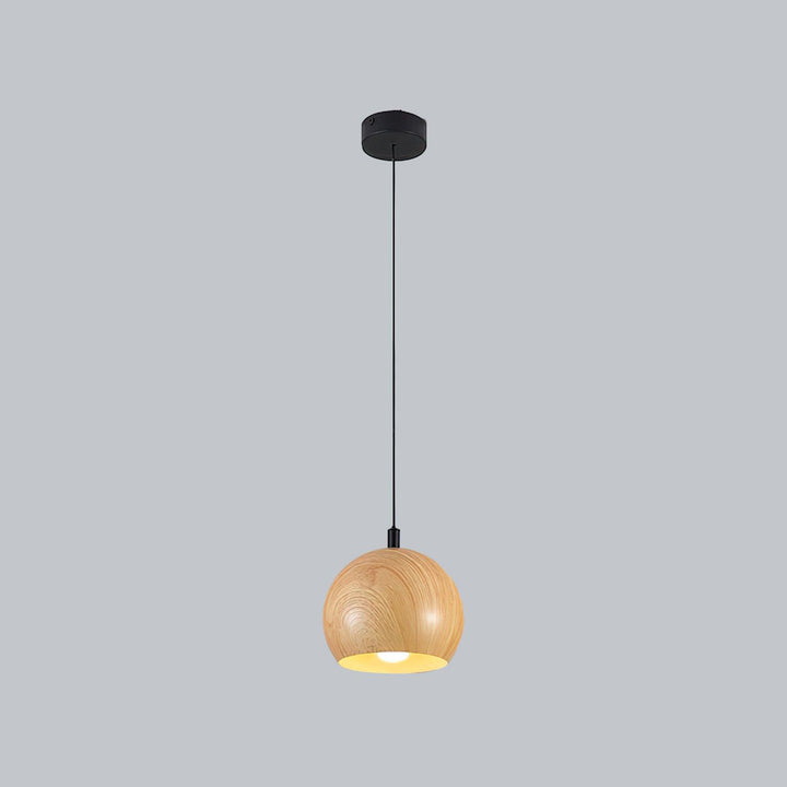 Wood Grain Pendant Lamp