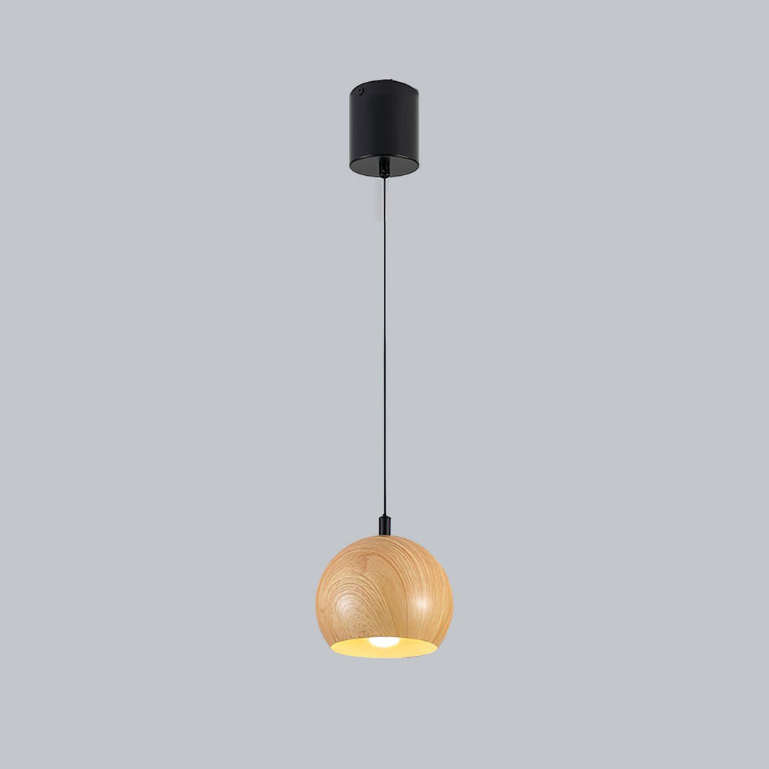 Wood Grain Pendant Lamp