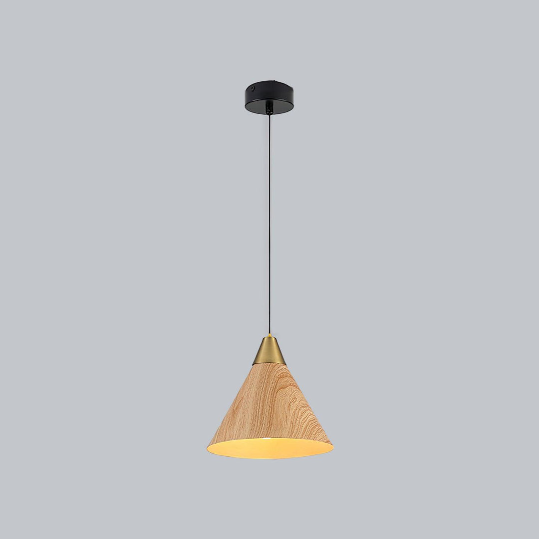 Wood Grain Pendant Lamp