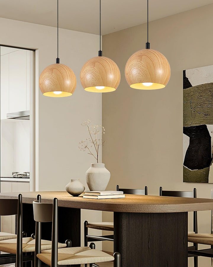 Wood Grain Pendant Lamp - Vakkerlight