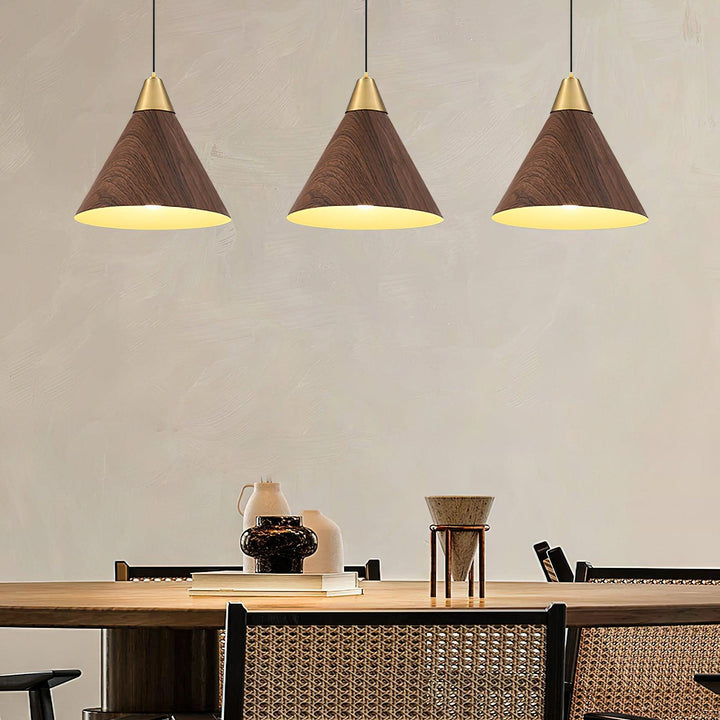 Wood Grain Pendant Lamp - Vakkerlight