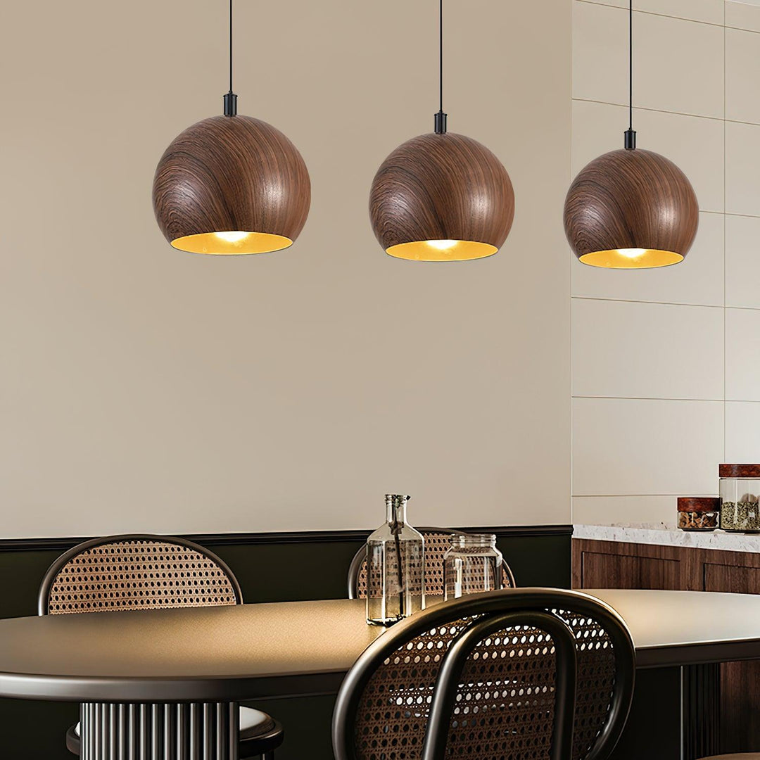 Wood Grain Pendant Lamp - Vakkerlight