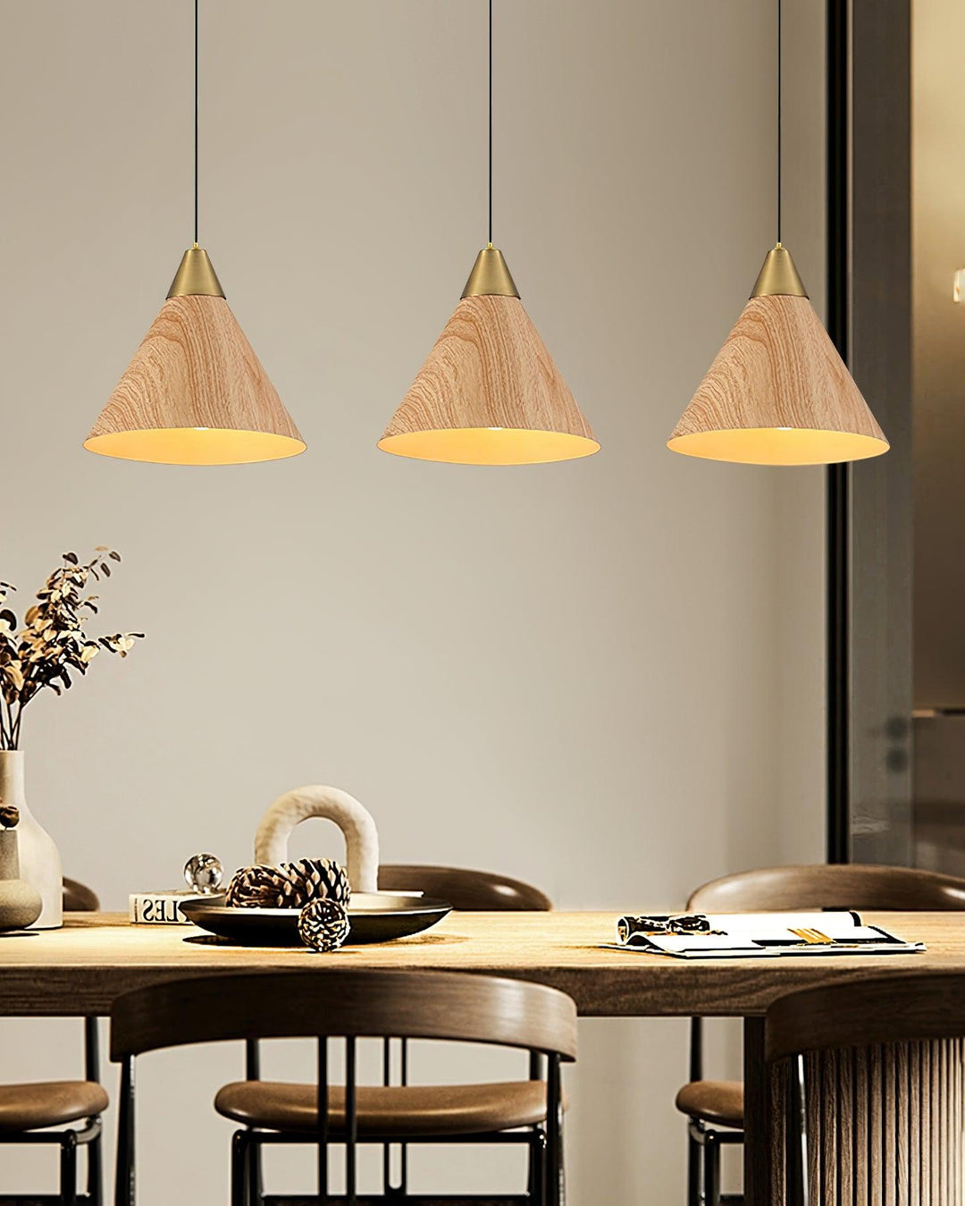 Wood Grain Pendant Lamp - Vakkerlight