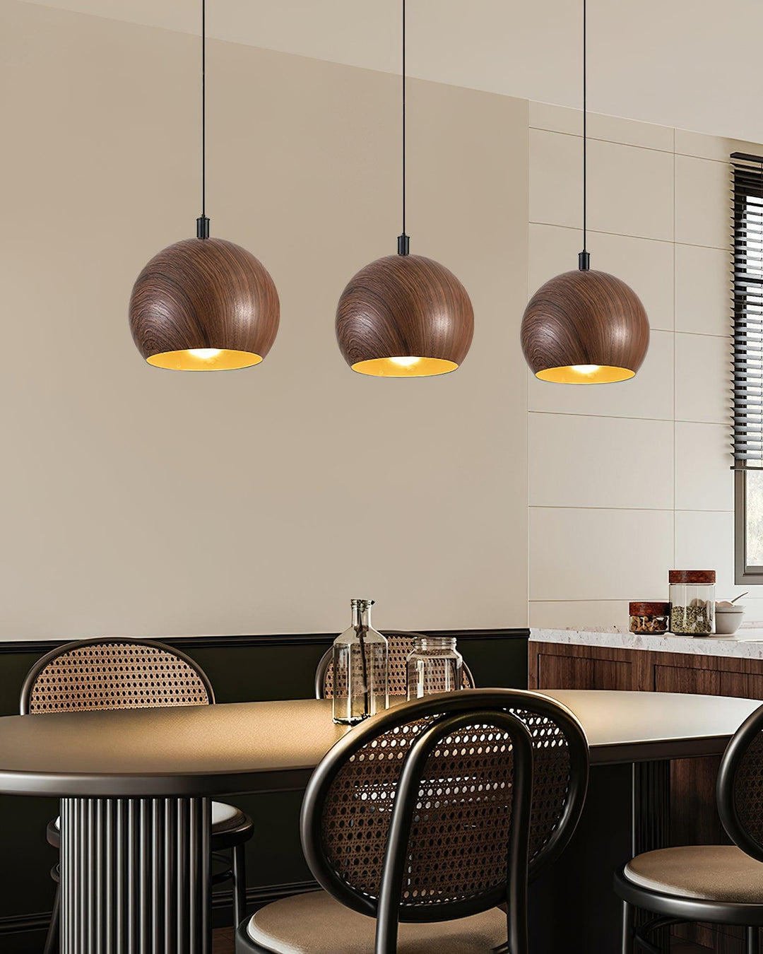 Wood Grain Pendant Lamp - Vakkerlight