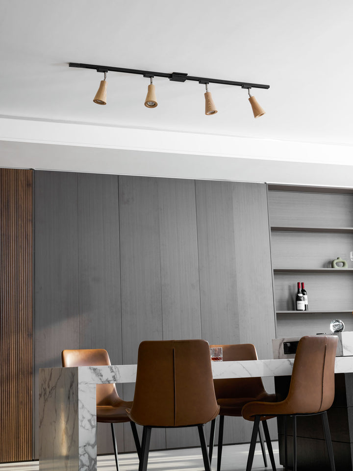 Wood Track Ceiling Lamp - Vakkerlight