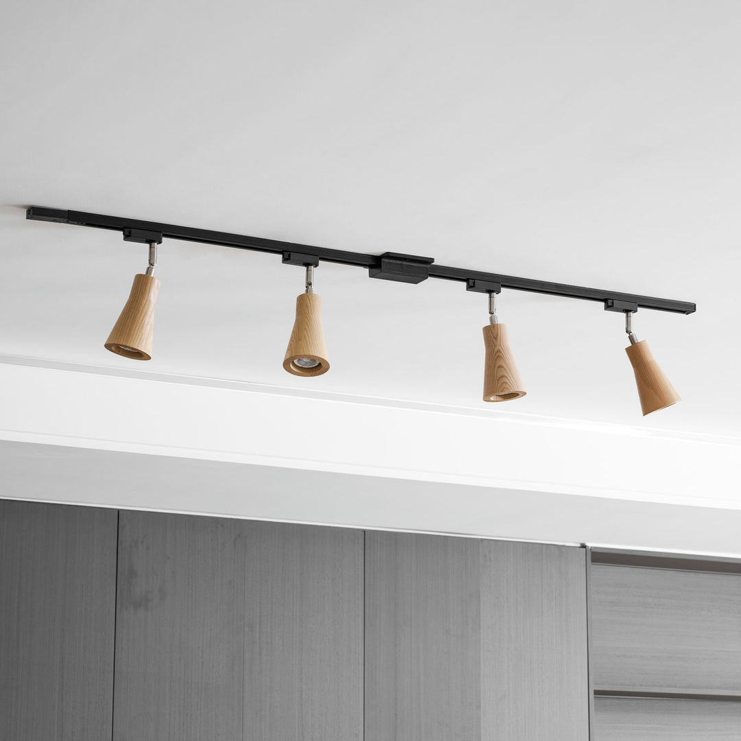 Wood Track Ceiling Lamp - Vakkerlight