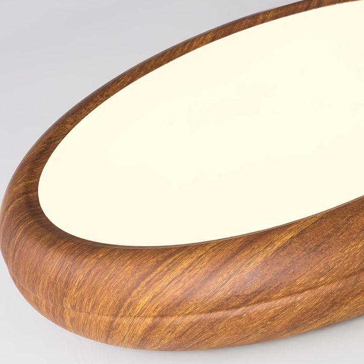 Wood Grain Round Ceiling Lamp - Vakkerlight