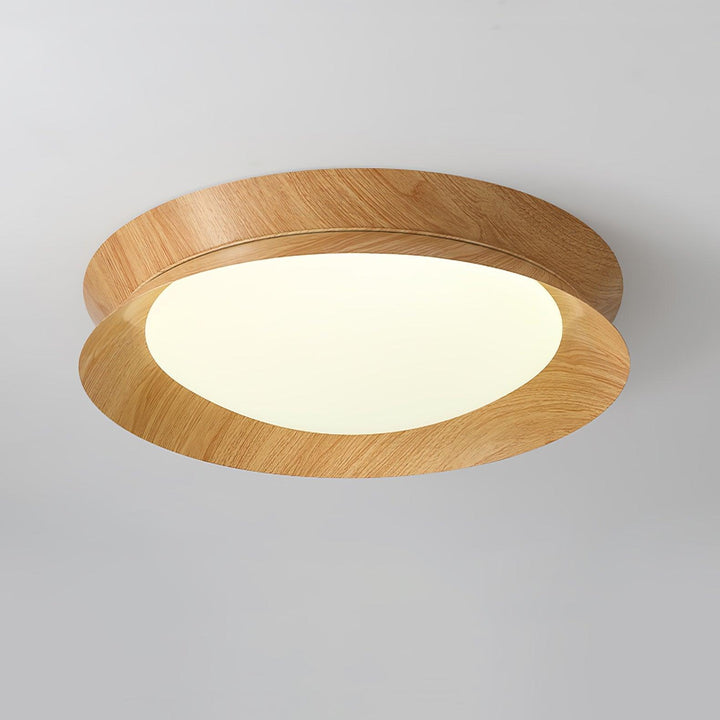 Wood Grain Round Ceiling Light - Vakkerlight