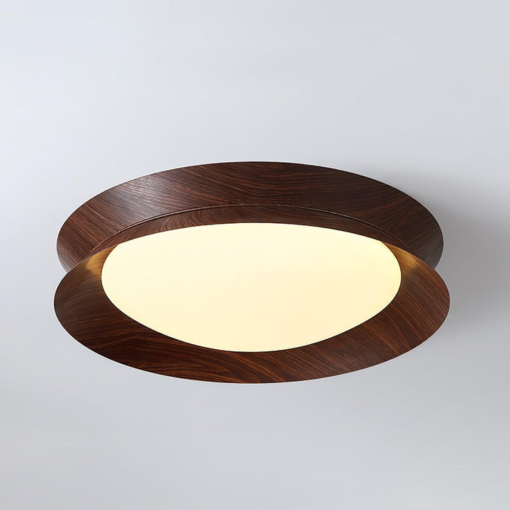 Wood Grain Round Ceiling Light - Vakkerlight