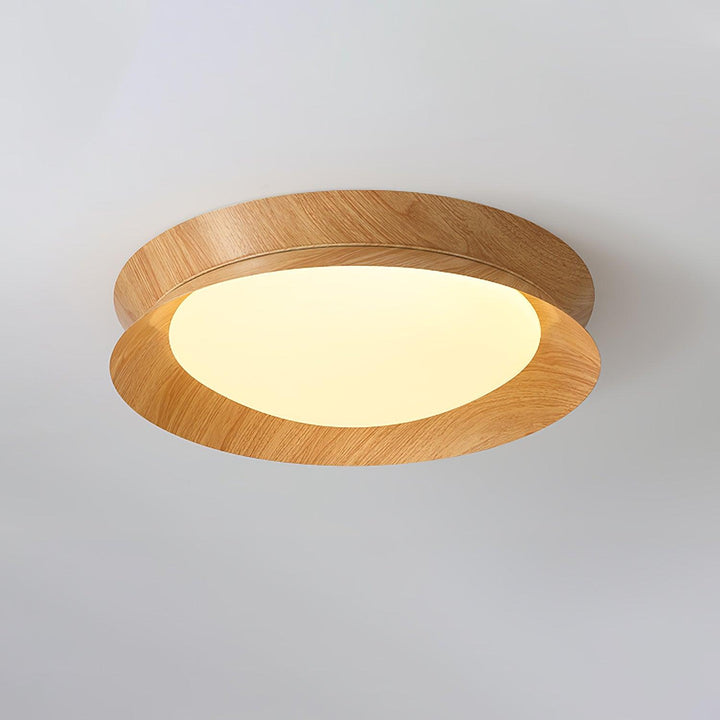 Wood Grain Round Ceiling Light - Vakkerlight