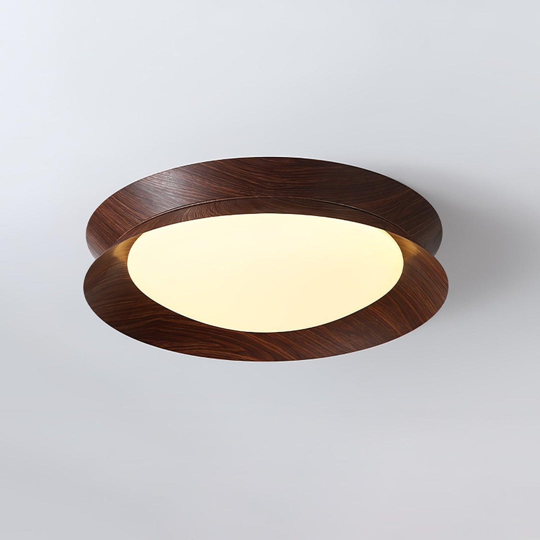 Wood Grain Round Ceiling Light - Vakkerlight