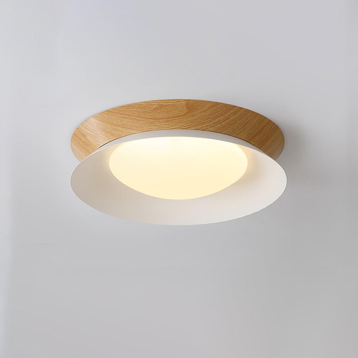 Wood Grain Round Ceiling Light - Vakkerlight