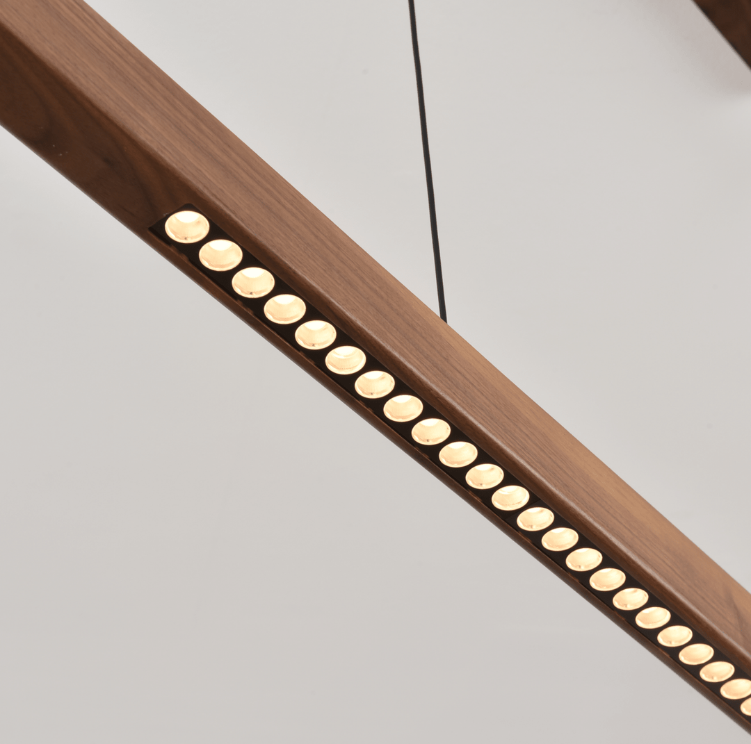 Wood Linear LED Pendant Light - Vakkerlight