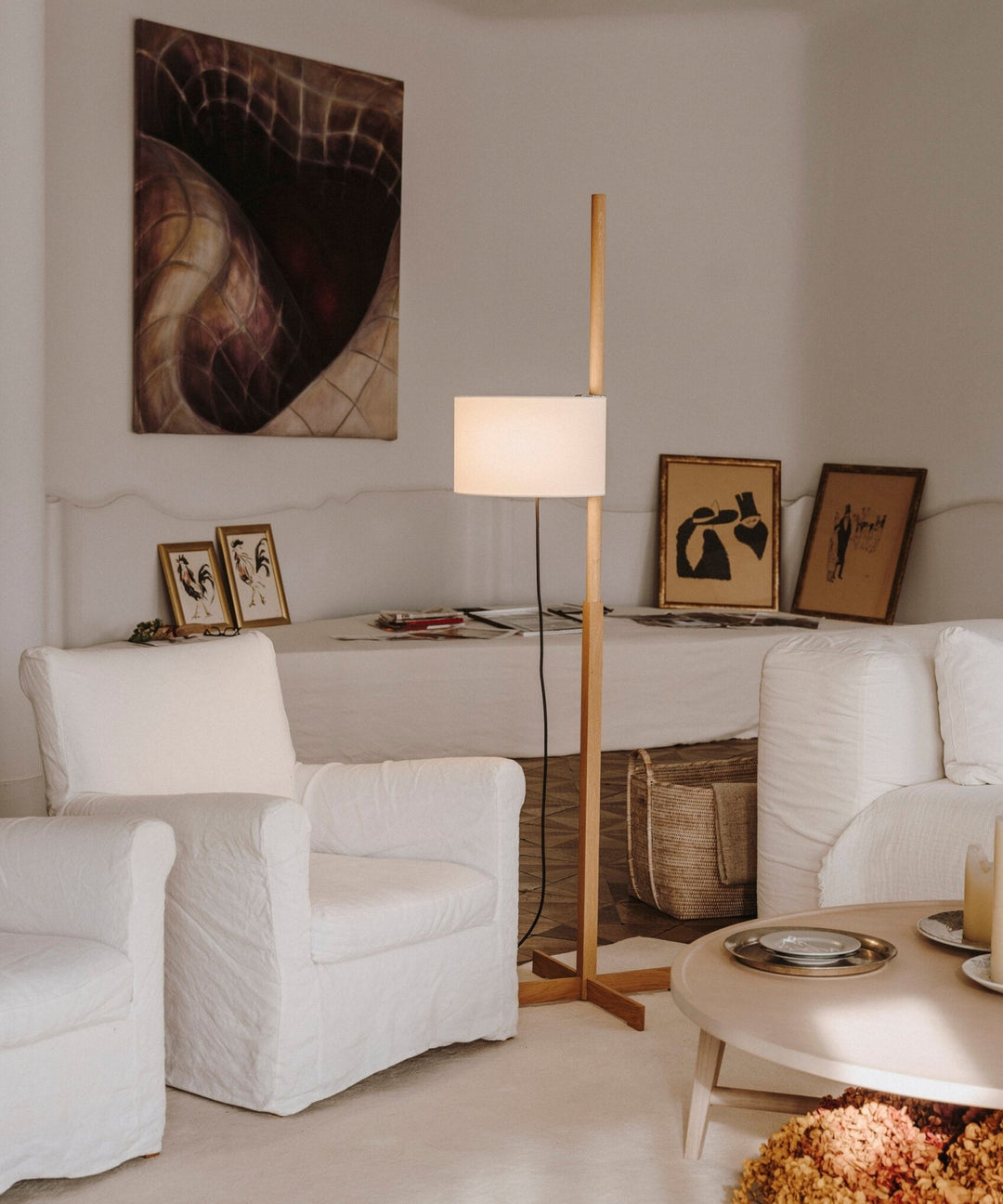 Wood Tmm Floor Lamp - Vakkerlight