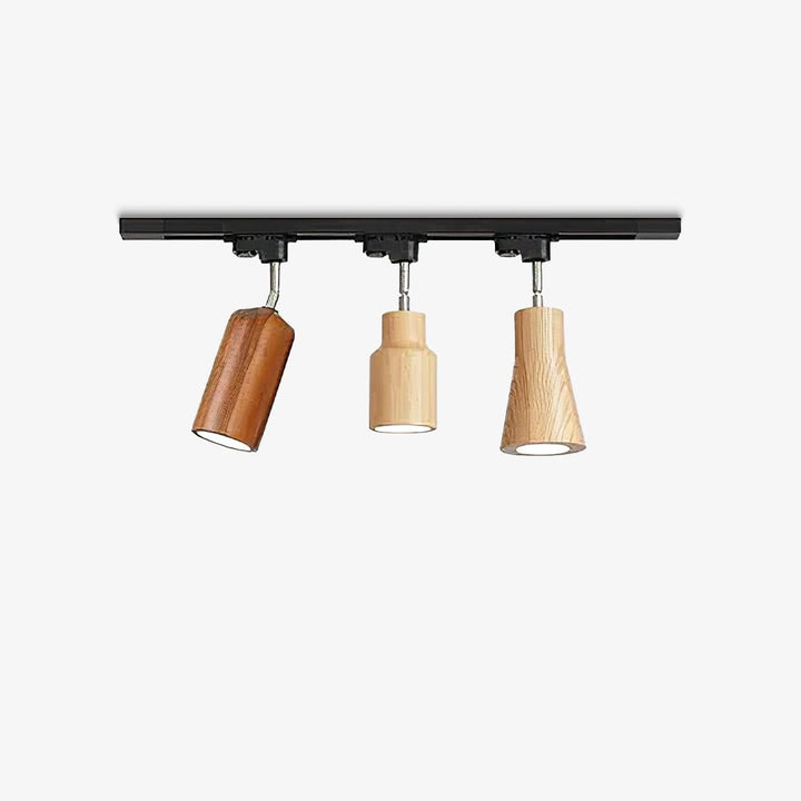 Wood Track Ceiling Lamp - Vakkerlight