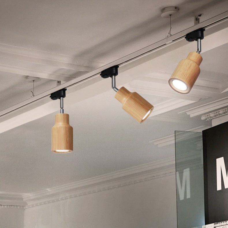 Wood Track Ceiling Lamp - Vakkerlight