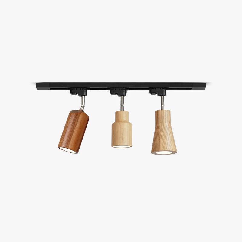 Wood Track Ceiling Lamp - Vakkerlight