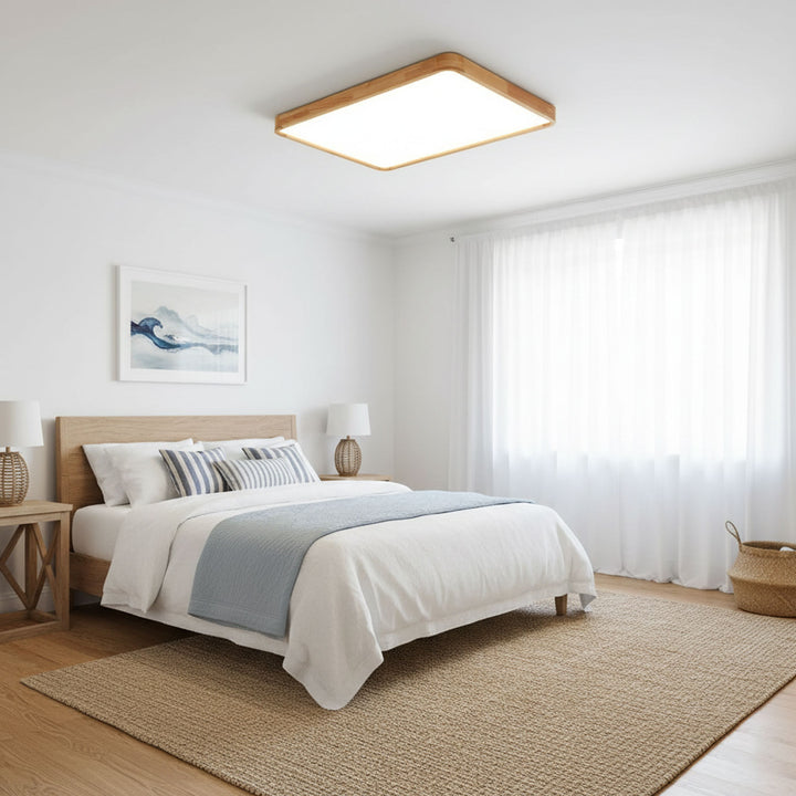 Wooden Geometric Ceiling Light - Vakkerlight