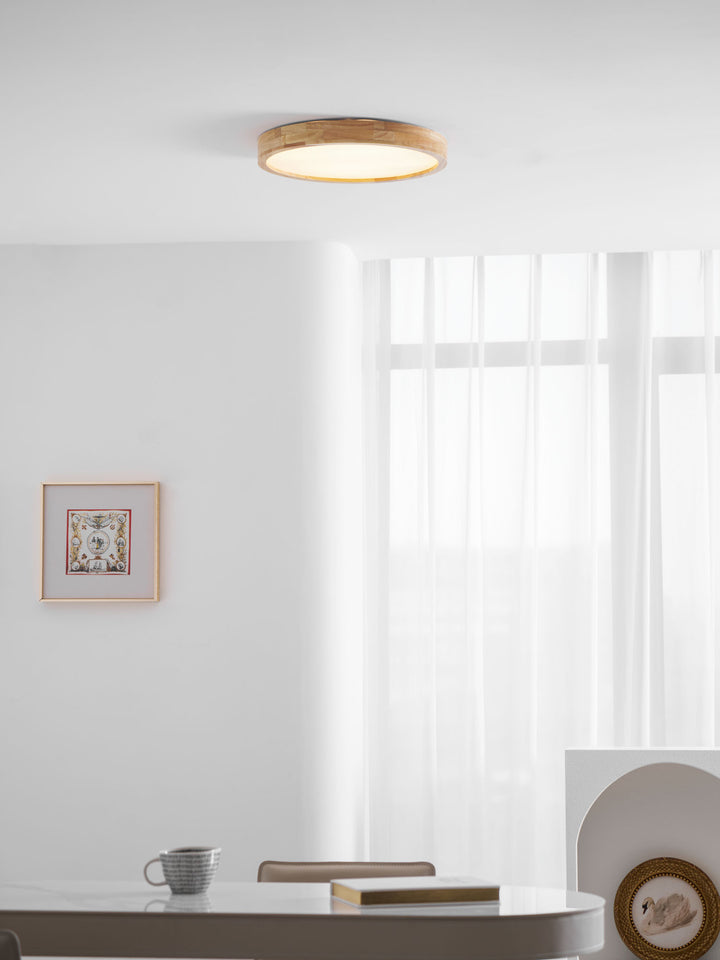 Wooden Geometric Ceiling Light - Vakkerlight