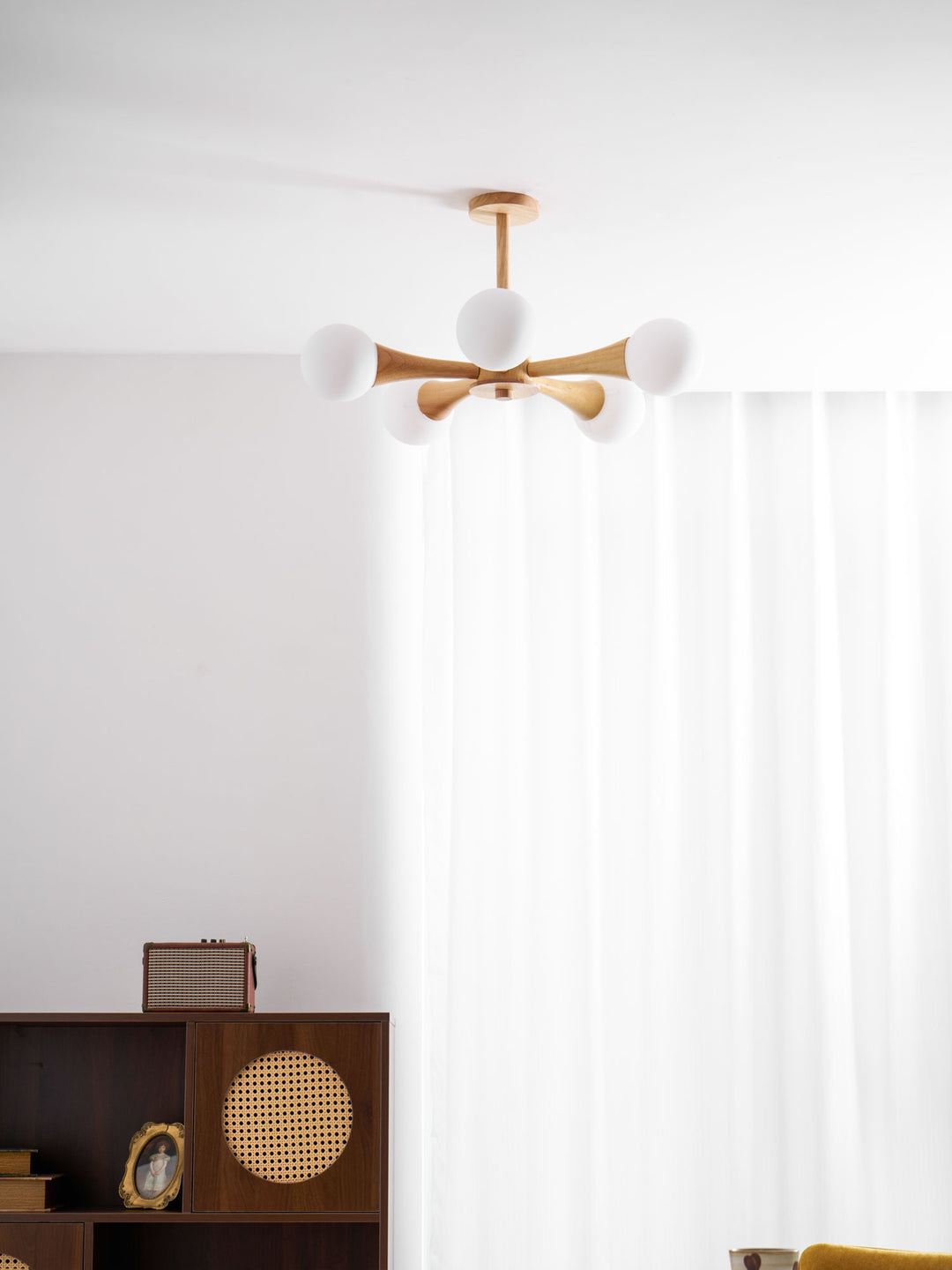 Wooden Nera Chandelier - Vakkerlight