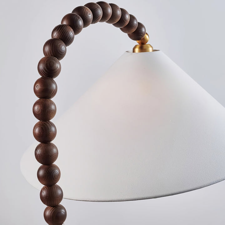 Wooden Bead Floor Lamp - Vakkerlight