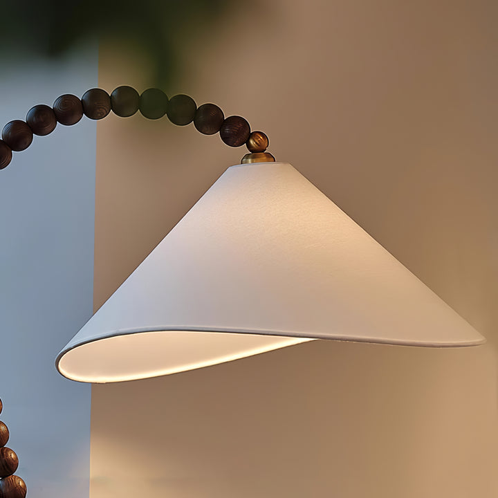 Wooden Bead Floor Lamp - Vakkerlight