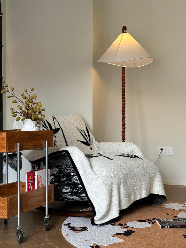 Wooden Bead Floor Lamp - Vakkerlight