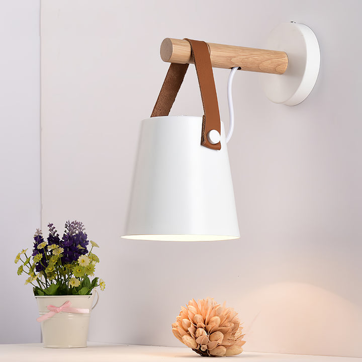 Wooden Conical Wall Light - Vakkerlight