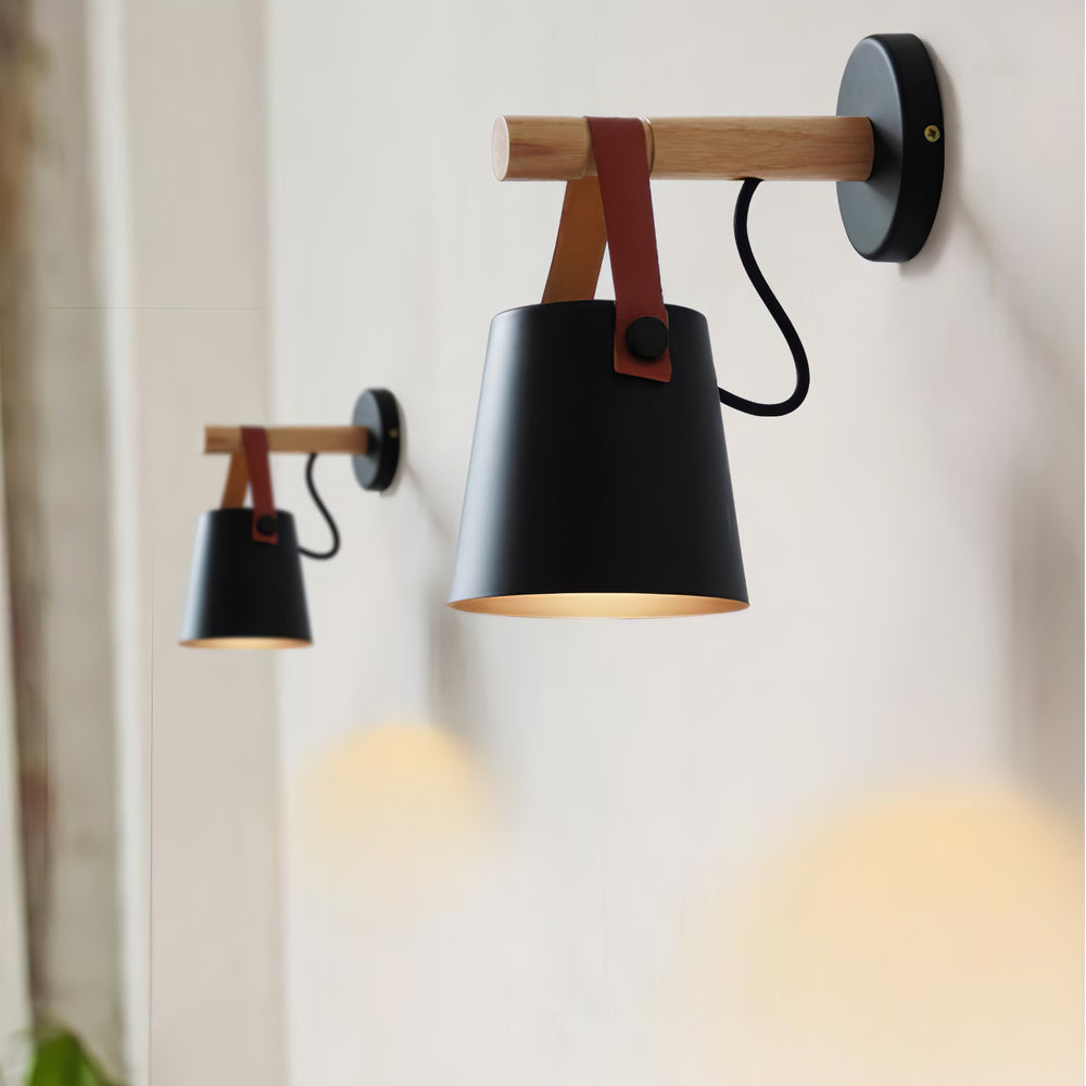 Wooden Conical Wall Light - Vakkerlight