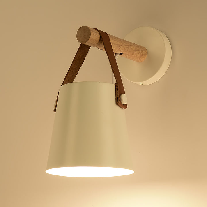 Wooden Conical Wall Light - Vakkerlight