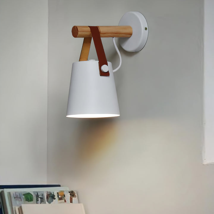 Wooden Conical Wall Light - Vakkerlight