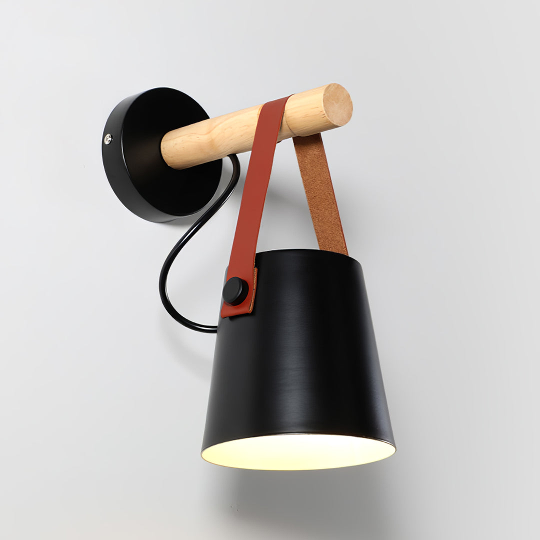 Wooden Conical Wall Light - Vakkerlight