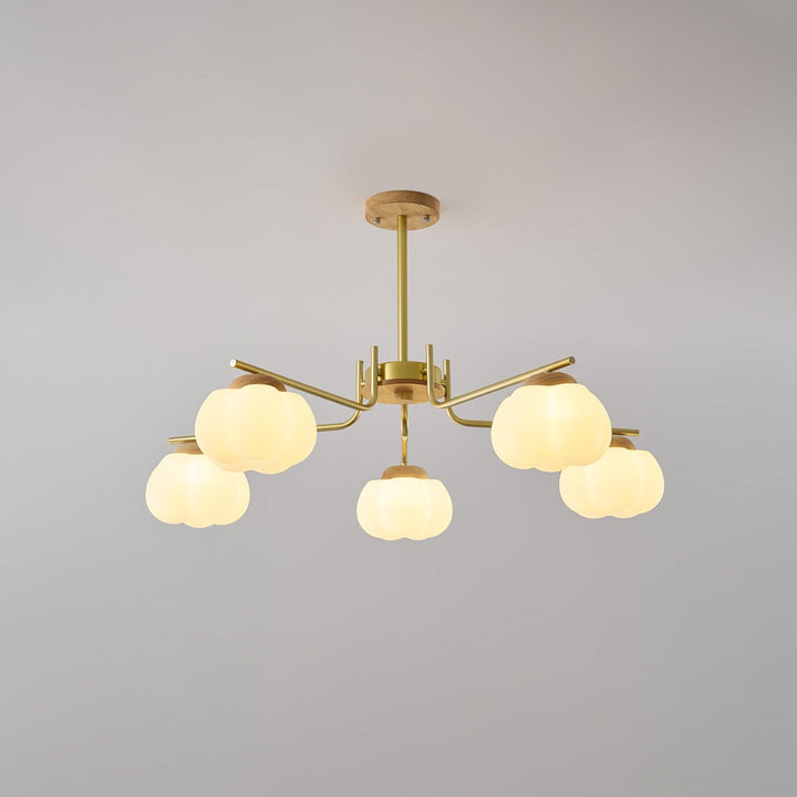 Plastic Cotton Balls Chandelier - Vakkerlight