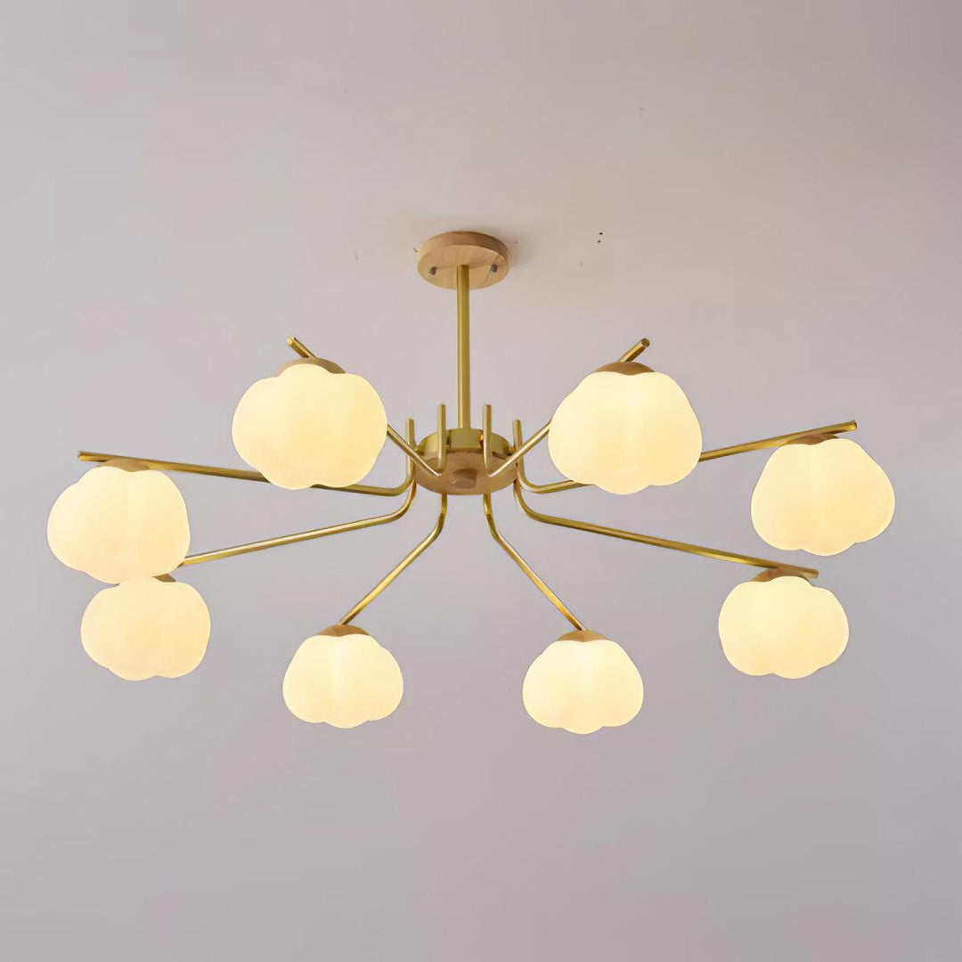 Plastic Cotton Balls Chandelier - Vakkerlight