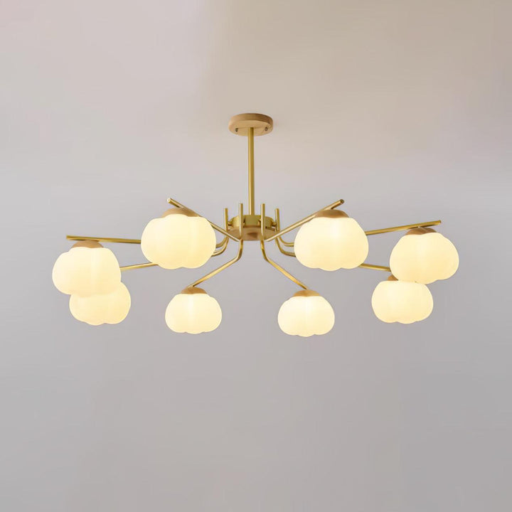 Plastic Cotton Balls Chandelier - Vakkerlight