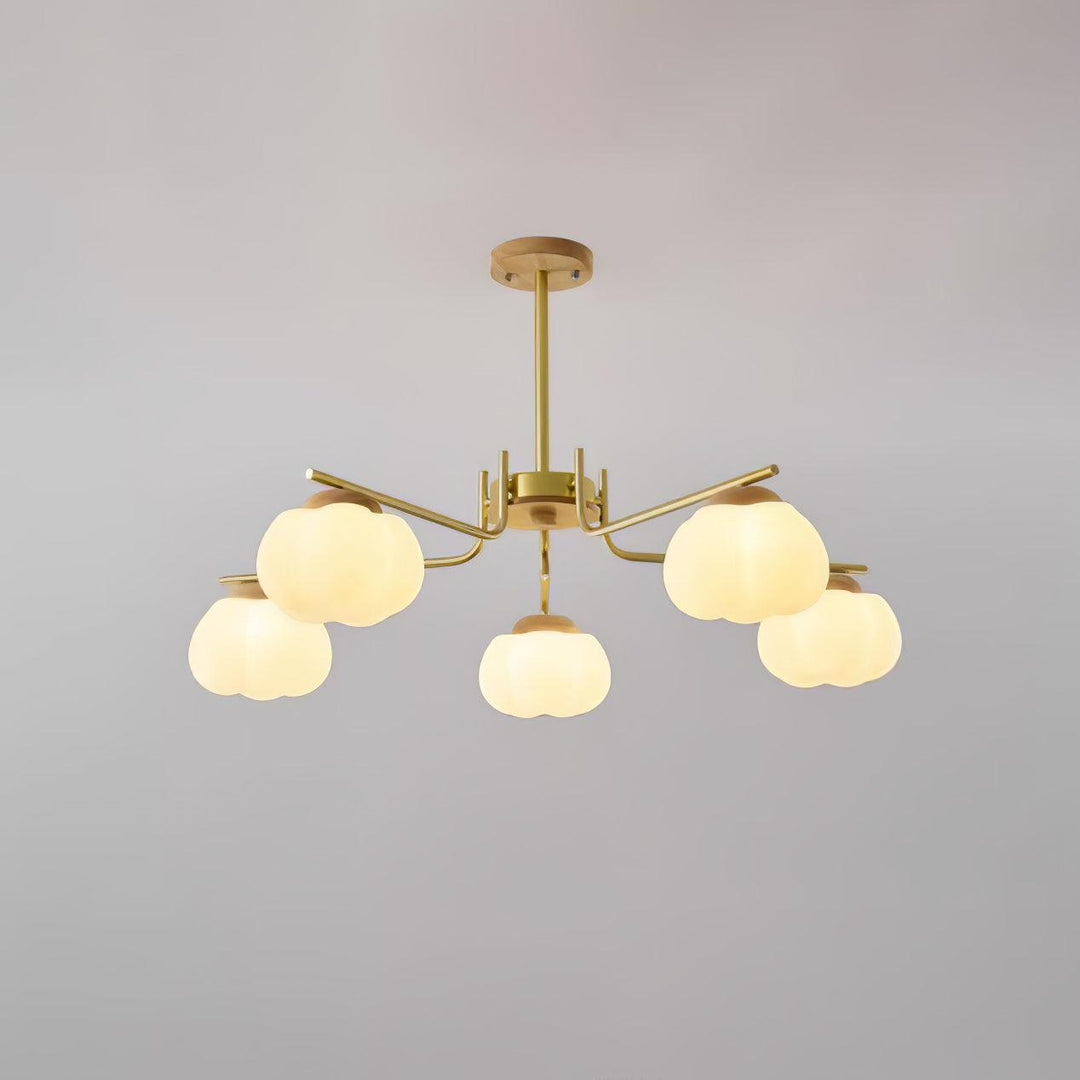 Plastic Cotton Balls Chandelier - Vakkerlight