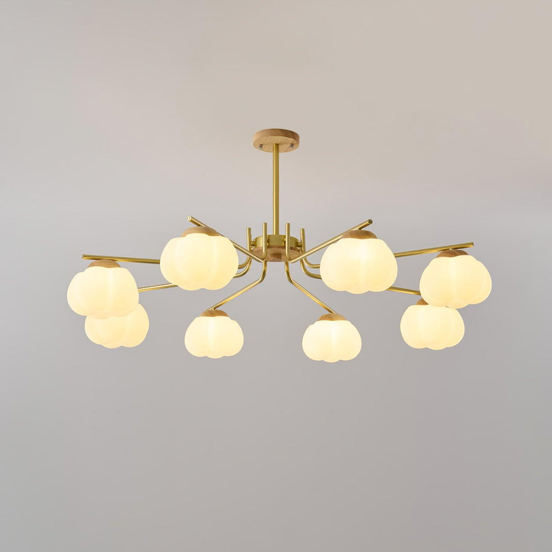 Plastic Cotton Balls Chandelier - Vakkerlight