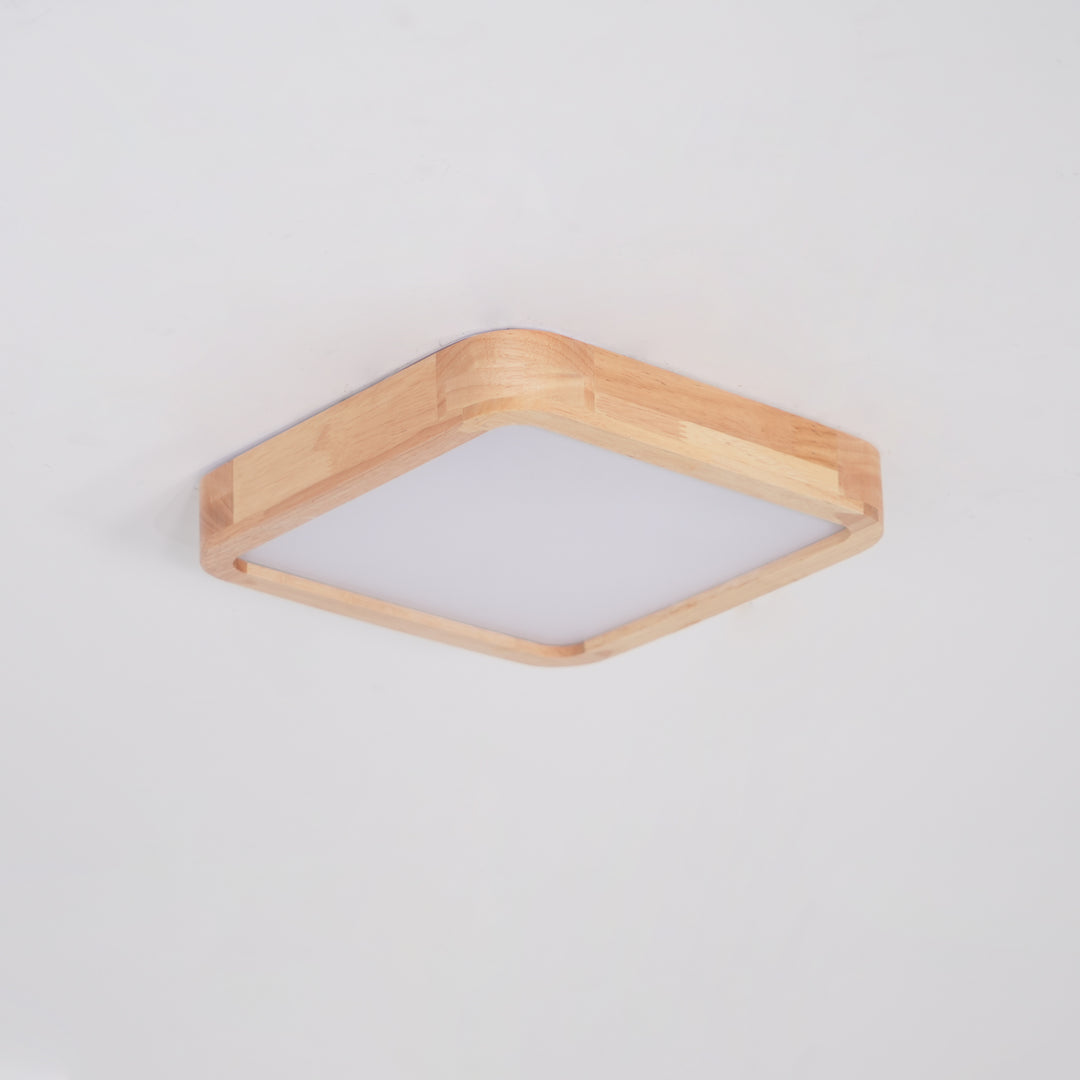 Wooden Geometric Ceiling Light - Vakkerlight