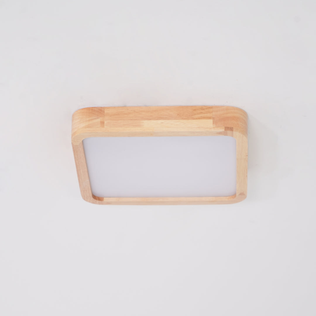 Wooden Geometric Ceiling Light - Vakkerlight