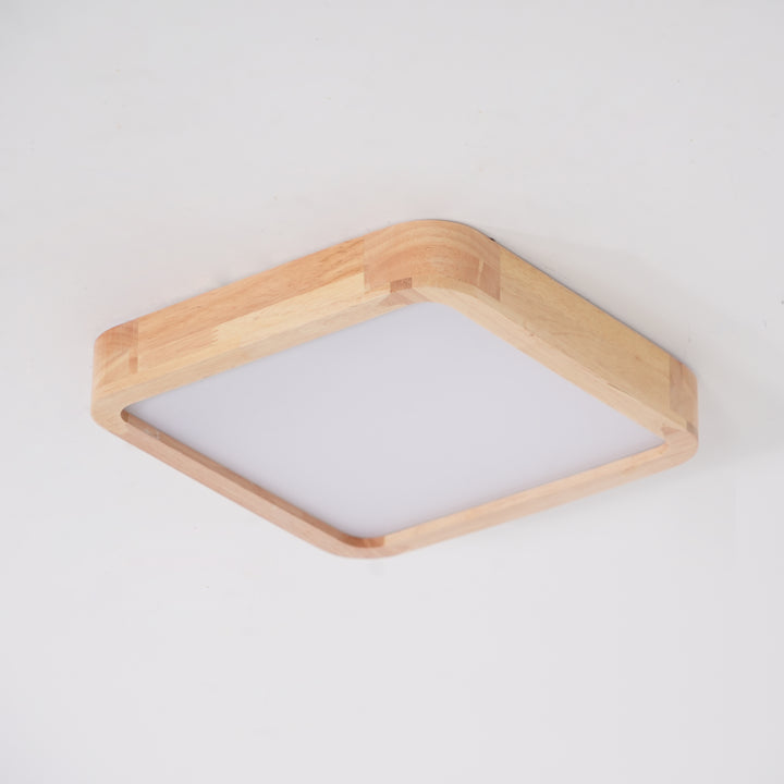 Wooden Geometric Ceiling Light - Vakkerlight