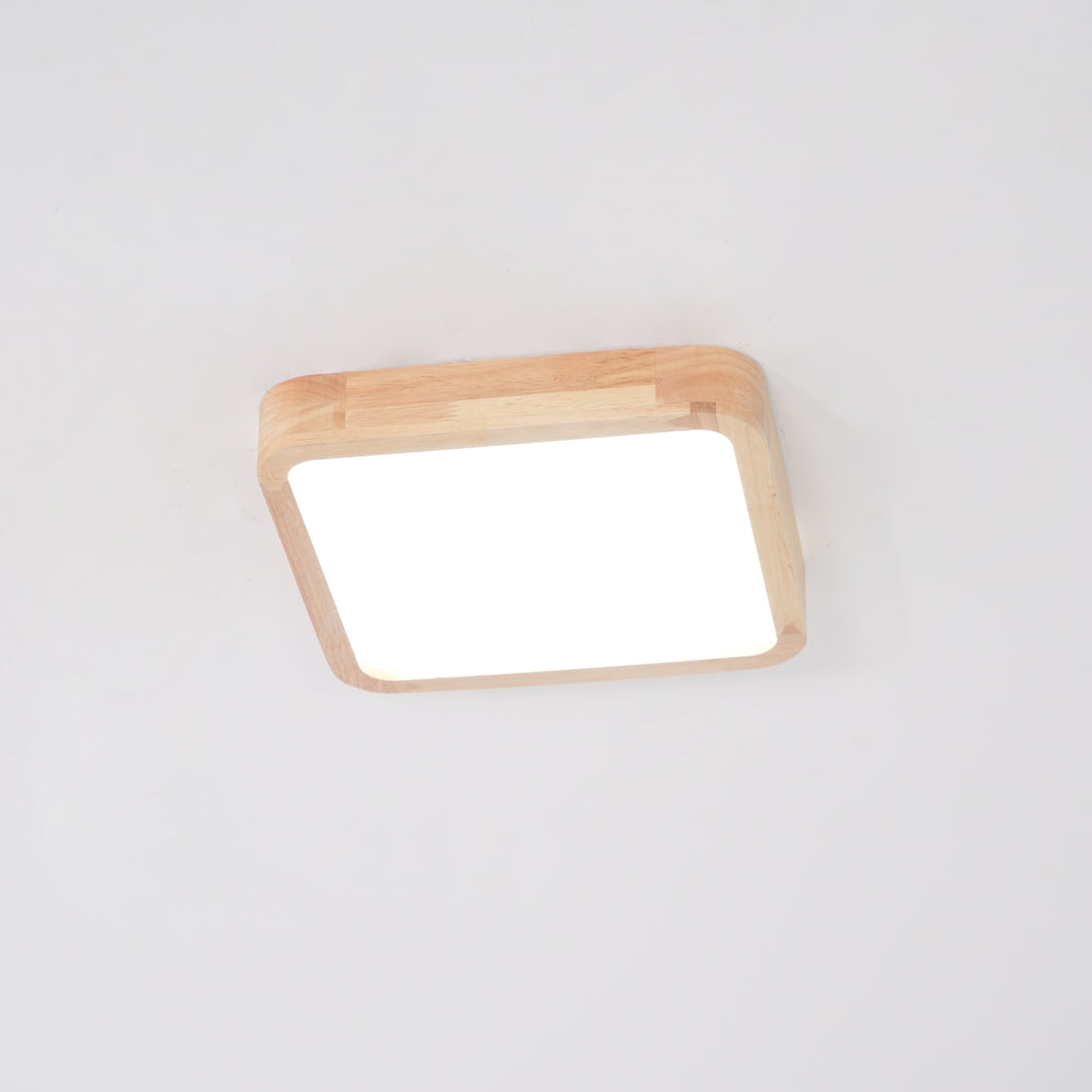 Wooden Geometric Ceiling Light - Vakkerlight