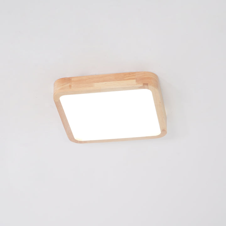 Wooden Geometric Ceiling Light - Vakkerlight