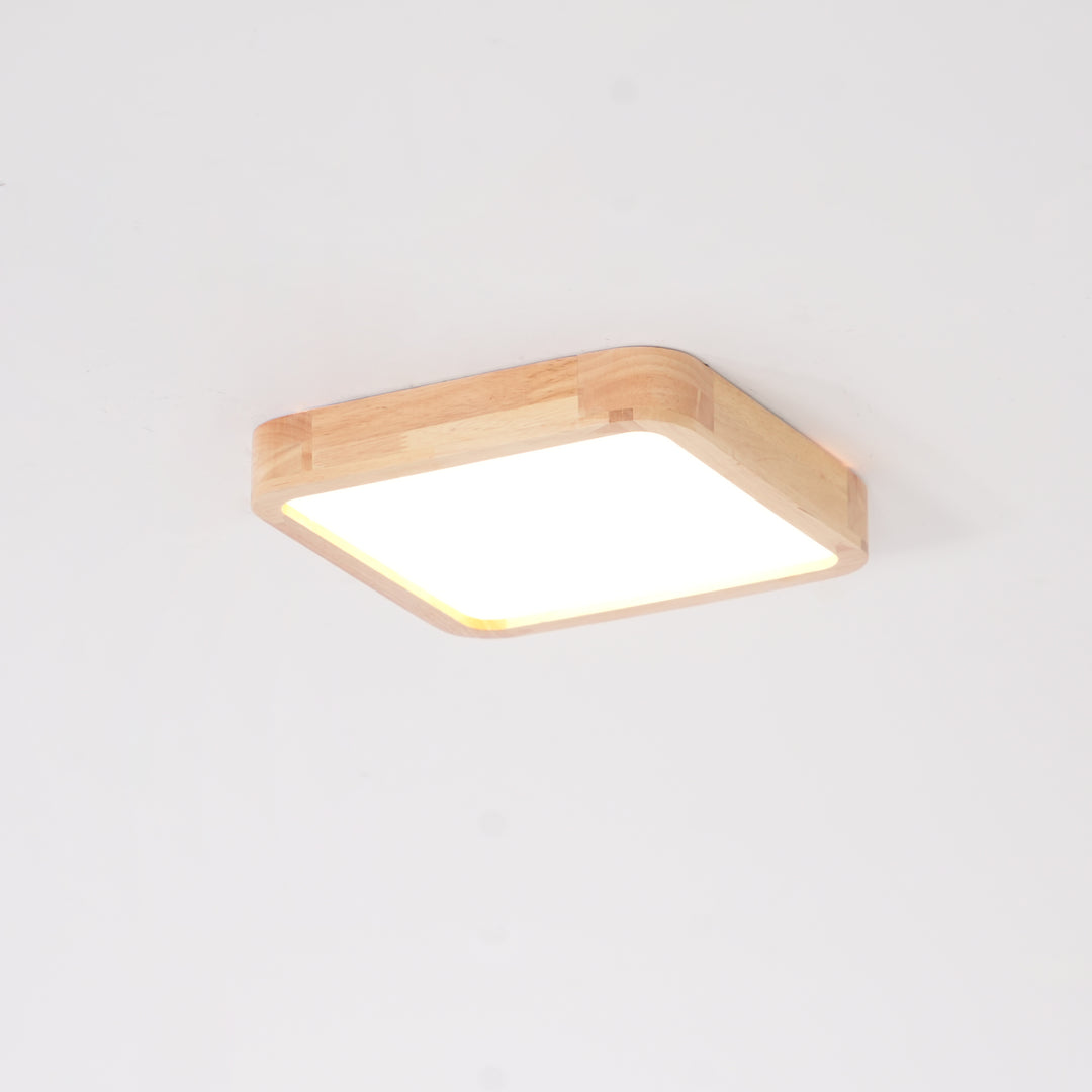 Wooden Geometric Ceiling Light - Vakkerlight