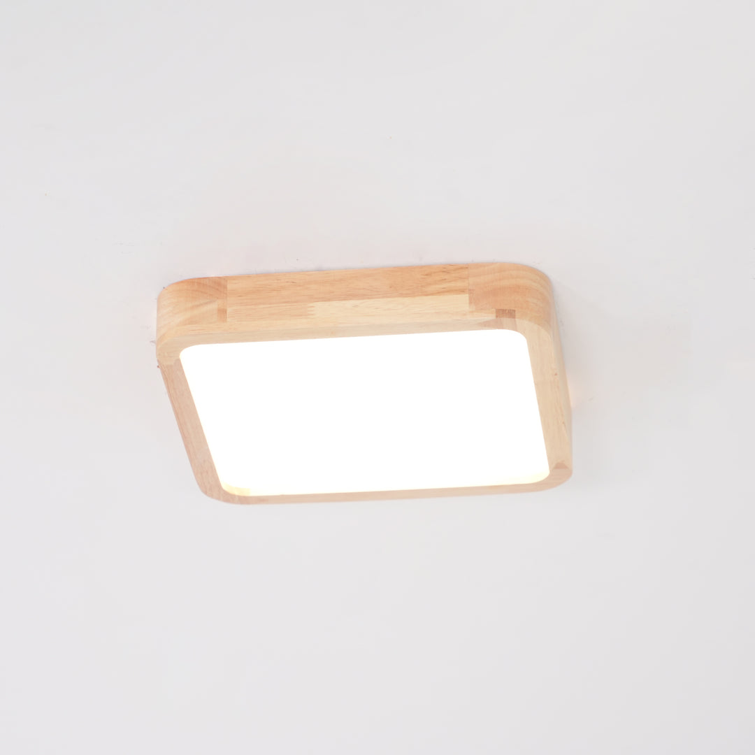 Wooden Geometric Ceiling Light - Vakkerlight